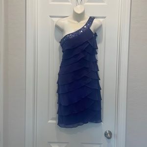Purple Cocktail Dress
